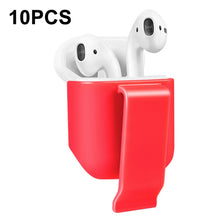 Load image into Gallery viewer, 10 PCS Portable Headset Waist Hanging Protective Cover, Suitable For AirPods 2, Waist Hanging White, Waist Hanging Pink, Waist Hanging Red, Waist Hanging Black, Waist Hanging Navy, Waist Hanging Gray