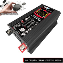 Load image into Gallery viewer, Home Solar Generator Inverter+30A Controller+18W 12V Solar Panel, Black 12V To 220V, Black 12V To 110V, Yellow 12V To 220V, Yellow 12V To 110V