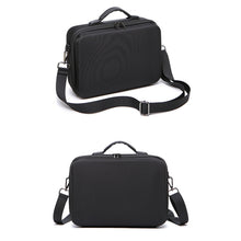 Load image into Gallery viewer, Suitcase Backpack Messenger Bag Organizer for DJI MINI 3 PRO, Nylon Black, Pu Diamond Pattern