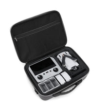 Load image into Gallery viewer, Suitcase Backpack Messenger Bag Organizer for DJI MINI 3 PRO, Nylon Black, Pu Diamond Pattern