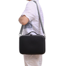 Load image into Gallery viewer, Suitcase Backpack Messenger Bag Organizer for DJI MINI 3 PRO, Nylon Black, Pu Diamond Pattern