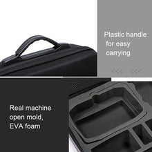 Load image into Gallery viewer, Suitcase Backpack Messenger Bag Organizer for DJI MINI 3 PRO, Nylon Black, Pu Diamond Pattern