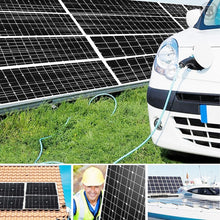 Load image into Gallery viewer, Home Solar Generator Inverter+30A Controller+18W 12V Solar Panel, Specification:, Black 12V To 220V, Black 12V To 110V, Yellow 12V To 220V, Yellow 12V To 110V