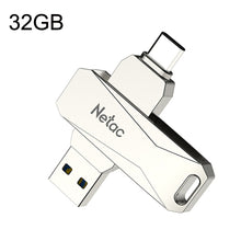 Load image into Gallery viewer, Netac U782C Type-C Dual Interface High-Speed Metal Computer USB Flash Drive, 32GB, 64GB, 128GB