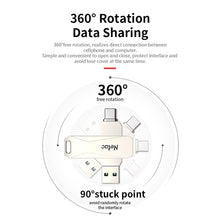 Load image into Gallery viewer, Netac U782C Type-C Dual Interface High-Speed Metal Computer USB Flash Drive, 32GB, 64GB, 128GB