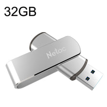 Load image into Gallery viewer, Netac U388 High Speed USB3.0 Metal Rotating Car Computer U Disk, 16GB, 32GB, 64GB, 128GB
