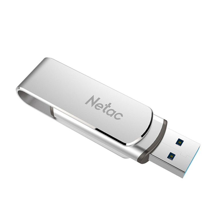 Netac U388 High Speed USB3.0 Metal Rotating Car Computer U Disk, 16GB, 32GB, 64GB, 128GB