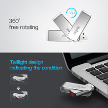 Load image into Gallery viewer, Netac U388 High Speed USB3.0 Metal Rotating Car Computer U Disk, 16GB, 32GB, 64GB, 128GB