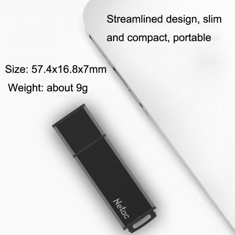 Netac U351 Metal High Speed Mini USB Flash Drives, 16GB, 32GB, 64GB, 128GB