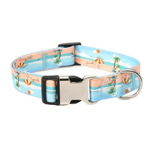 Load image into Gallery viewer, Pet Ethnic Style Polyester Cotton Print Pattern Collar, Size:, S: 1.5x27-43cm, M: 2.0x32-52cm, L: 2.5x38-61cm, XL: 2.5x43-71cm