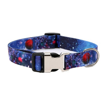 Load image into Gallery viewer, Pet Ethnic Style Polyester Cotton Print Pattern Collar, Size:, S: 1.5x27-43cm, M: 2.0x32-52cm, L: 2.5x38-61cm, XL: 2.5x43-71cm