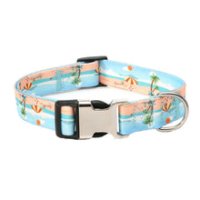 Load image into Gallery viewer, Pet Ethnic Style Polyester Cotton Print Pattern Collar, Size:, S: 1.5x27-43cm, M: 2.0x32-52cm, L: 2.5x38-61cm, XL: 2.5x43-71cm