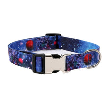 Load image into Gallery viewer, Pet Ethnic Style Polyester Cotton Print Pattern Collar, Size:, S: 1.5x27-43cm, M: 2.0x32-52cm, L: 2.5x38-61cm, XL: 2.5x43-71cm