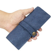 Load image into Gallery viewer, Nylon Canvas Watch &amp; Strap Portable Storage Bag, Blue, Black, Grey, Orange, Khaki