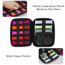 Load image into Gallery viewer, Velvet Watch Strap Watch Accessories Storage Bag, Blue S, Black S, Pink S, Blue M, Black M, Pink M, Blue L, Black L, Pink L
