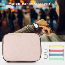 Load image into Gallery viewer, Velvet Watch Strap Watch Accessories Storage Bag, Blue S, Black S, Pink S, Blue M, Black M, Pink M, Blue L, Black L, Pink L