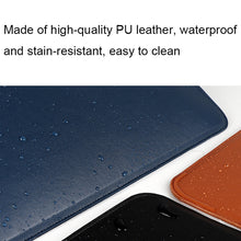 Load image into Gallery viewer, PU08DZ Leather Laptop Liner Bag with Stand Function, 13.3 inches, 14.1-15.4 inches