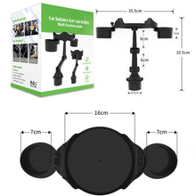 Load image into Gallery viewer, Car Water Cup Holder Dinner Plate Rack Rotatable Mobile Phone Holder, Car Water Cup Holder