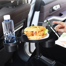Load image into Gallery viewer, Car Water Cup Holder Dinner Plate Rack Rotatable Mobile Phone Holder, Car Water Cup Holder
