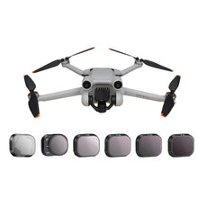 Load image into Gallery viewer, RCSTQ Aluminum Alloy Adjustable Filter Accessories for DJI Mini 3 Pro,Style: UV+CPL+ND8+ND16+ND32+ND64 6 In 1, UV, CPL, ND8, ND16, ND32, ND64, 4 In 1 Set, 6 In 1 Set