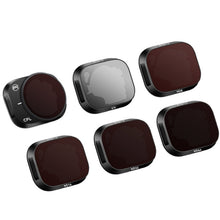 Load image into Gallery viewer, RCSTQ Aluminum Alloy Adjustable Filter Accessories for DJI Mini 3 Pro,Style: UV+CPL+ND8+ND16+ND32+ND64 6 In 1, UV, CPL, ND8, ND16, ND32, ND64, 4 In 1 Set, 6 In 1 Set
