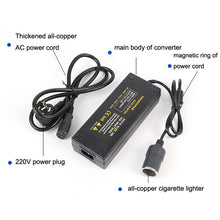 Load image into Gallery viewer, 220V To 12V Power Converter 10A15A Car to Household Power Adapter, Plug Type:, 15A US Plug, 15A EU Plug, 15A UK Plug