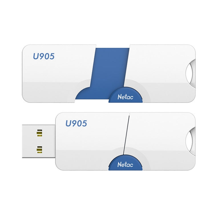 Netac U905 High Speed USB3.0 Retractable Car Music Computer USB Flash Drive, 16GB, 32GB, 64GB, 128GB, 256GB