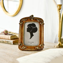 Load image into Gallery viewer, Retro Imitation Wood Home Decor Photo Frames, Spec:, Square-6 inches, Square-7 inches, Arched-6 inches, Arched-7 inches, Oval-6 inches, Oval-7 inches, Bow Round Box, A Model, B Model, C Model, D Model