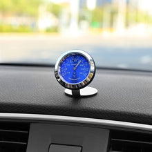 Load image into Gallery viewer, Night Light Car Thermometer Metal Ornaments, Gold Thermometer, Black Thermometer, Blue Thermometer