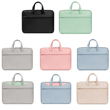 Load image into Gallery viewer, Baona BN-Q006 PU Leather Full Opening Laptop Handbag, For 11/12 inches, For 13/13.3/14 inches, For 15/15.6 inches, For 16/17 inches