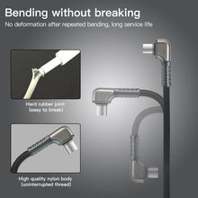 Load image into Gallery viewer, Aluminum Alloy Housing Cable Data Cable for DJI Mavic 3 /Mini 3 Pro /Air 2S/Mini 2,Style:, 8 Pin, Type-C