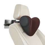 A09 Car Seat Headrest Memory Foam Comfortable Neck Pillow, Style:, With Stand  (Coffee), With Stand  (Blue), With Stand  (Gray), Without Stand (Black), Without Stand (White), Without Stand (Pink), With Stand (Black), Without Stand (Coffee)             ...