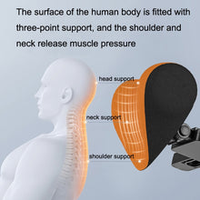 Load image into Gallery viewer, A09 Car Seat Headrest Memory Foam Comfortable Neck Pillow, Style:, With Stand  (Blue), With Stand  (Gray), Without Stand (Black), Without Stand (White), Without Stand (Orange), Without Stand (Pink), With Stand (Black), Without Stand (Coffee)           ...
