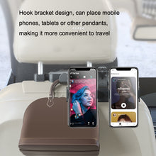 Load image into Gallery viewer, A09 Car Seat Headrest Memory Foam Comfortable Neck Pillow, Style:, With Stand  (Blue), With Stand  (Gray), Without Stand (Black), Without Stand (White), Without Stand (Orange), Without Stand (Pink), With Stand (Black), Without Stand (Coffee)           ...