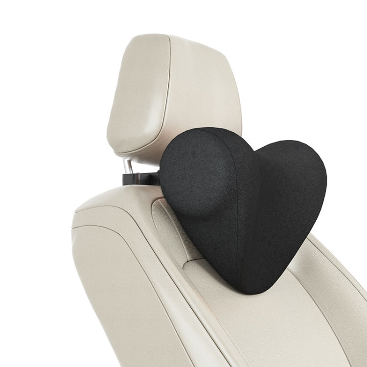 A09 Car Seat Headrest Memory Foam Comfortable Neck Pillow, Style:, With Stand  (Blue), With Stand  (Gray), Without Stand (Black), Without Stand (White), Without Stand (Orange), Without Stand (Pink), With Stand (Black), Without Stand (Coffee)           ...