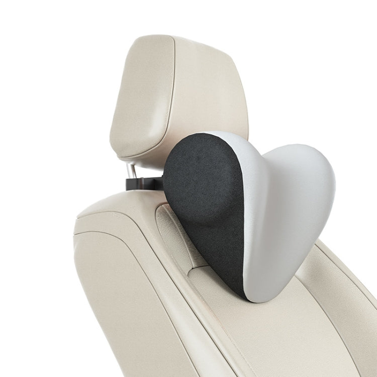 A09 Car Seat Headrest Memory Foam Comfortable Neck Pillow, Style:, With Stand  (Blue), With Stand  (Gray), Without Stand (Black), Without Stand (White), Without Stand (Orange), Without Stand (Pink), With Stand (Black), Without Stand (Coffee)           ...