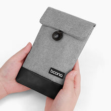 Load image into Gallery viewer, Baona Waterproof Data Cable Protective Bag, Spec:, Small (Gray), Small (Black), Large (Gray), Large (Black), Hidden Buckle Small (Gray), Hidden Buckle Small (Black), Hidden Buckle large (Gray), Hidden Buckle Large (Black)