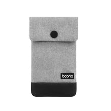 Load image into Gallery viewer, Baona Waterproof Data Cable Protective Bag, Spec:, Small (Gray), Small (Black), Large (Gray), Large (Black), Hidden Buckle Small (Gray), Hidden Buckle Small (Black), Hidden Buckle large (Gray), Hidden Buckle Large (Black)