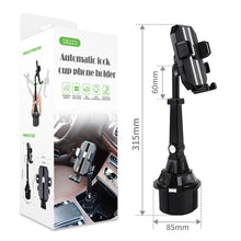Load image into Gallery viewer, Central Control Cup Holder Adjustable Length Mobile Phone Bracket Car Navigation Bracket, Central Control Cup Holder