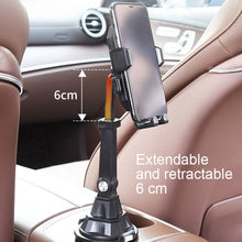 Load image into Gallery viewer, Central Control Cup Holder Adjustable Length Mobile Phone Bracket Car Navigation Bracket, Central Control Cup Holder