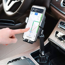 Load image into Gallery viewer, Central Control Cup Holder Adjustable Length Mobile Phone Bracket Car Navigation Bracket, Central Control Cup Holder