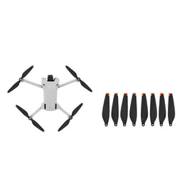 8 PCS 6030F Double Sided Colorful Low Noise Wing Propellers For DJI Mini 4 Pro/Mini 3 Pro, Color: Orange Tip, Orange Tip, Silver Tip, White Red, White Blue, White Yellow, Three -color