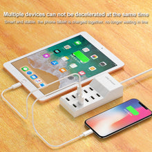 Load image into Gallery viewer, USB Multi-port Charger Mobile Phone Fast Charging Universal Fast Adapter, 10 Interface US Plug, 10 Interface EU Plug, 4 Interface US Plug, 4 Interface EU Plug