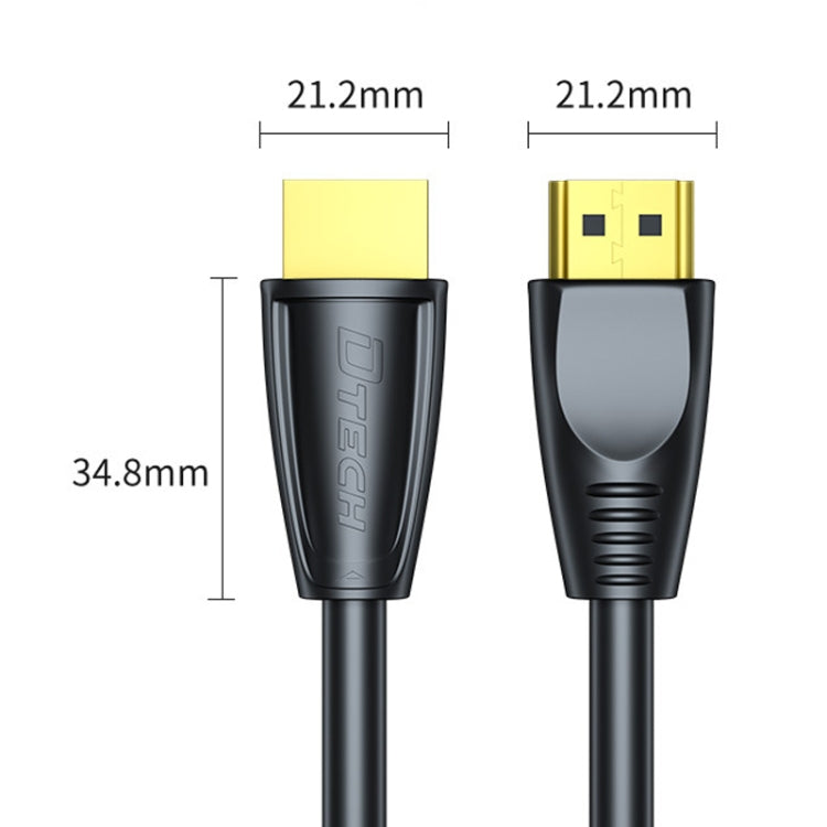 DTECH HDMI 2.0 HD Connection Cable 4K 60Hz Computer TV Connection Cable, 0.75m, 1m, 2m, 1.5m, 3m, 5m, 8m, 10m, 15m, 20m