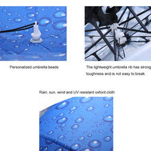 Load image into Gallery viewer, Double-layer Fishing Umbrella Hat Outdoor Sunscreen And Rainproof Folding Umbrella Hat, 95 Blue (Elastic Band), 95 Silver (Elastic Band), 95 Blue (Rubber Sleeve), 95 Silver (Rubber Sleeve), 80 Blue, 80 Camellia, 95 Blue Vinyl (Rubber Sleeve)           ...