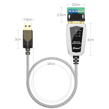 Load image into Gallery viewer, DTECH DT-5119 0.5m USB To RS485/422 Industrial Converter Serial Line Communication Adapter, DT-5119 0.5m
