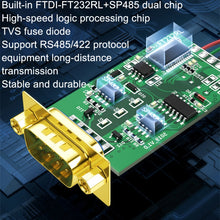 Load image into Gallery viewer, DTECH DT-5119 0.5m USB To RS485/422 Industrial Converter Serial Line Communication Adapter, DT-5119 0.5m