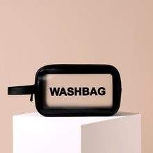Load image into Gallery viewer, 2 PCS Frosted Translucent Waterproof Storage Bag Cosmetic Bag Swimming Bag Wash Bag, Black M, Black M 2 Handles, Black L, Pink S, Pink M, Pink M 2 Handles, Pink L, White S, White M, White M 2 Handles, White L, Blue S, Blue M, Blue M 2 Handles, Blue L