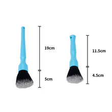 Load image into Gallery viewer, Car Details Soft Bristle Interior Brush Crevice Cleaning Brush, Style:, Short Black Handle, Long Black Handle, Short Red Handle, Long Red Handle, Short Blue Handle, Long Blue Handle