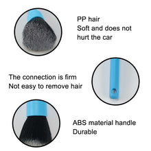 Load image into Gallery viewer, Car Details Soft Bristle Interior Brush Crevice Cleaning Brush, Style:, Short Black Handle, Long Black Handle, Short Red Handle, Long Red Handle, Short Blue Handle, Long Blue Handle